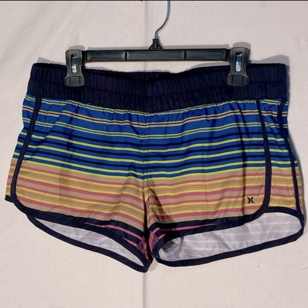 Hurley Rainbow Striped Shorts XL